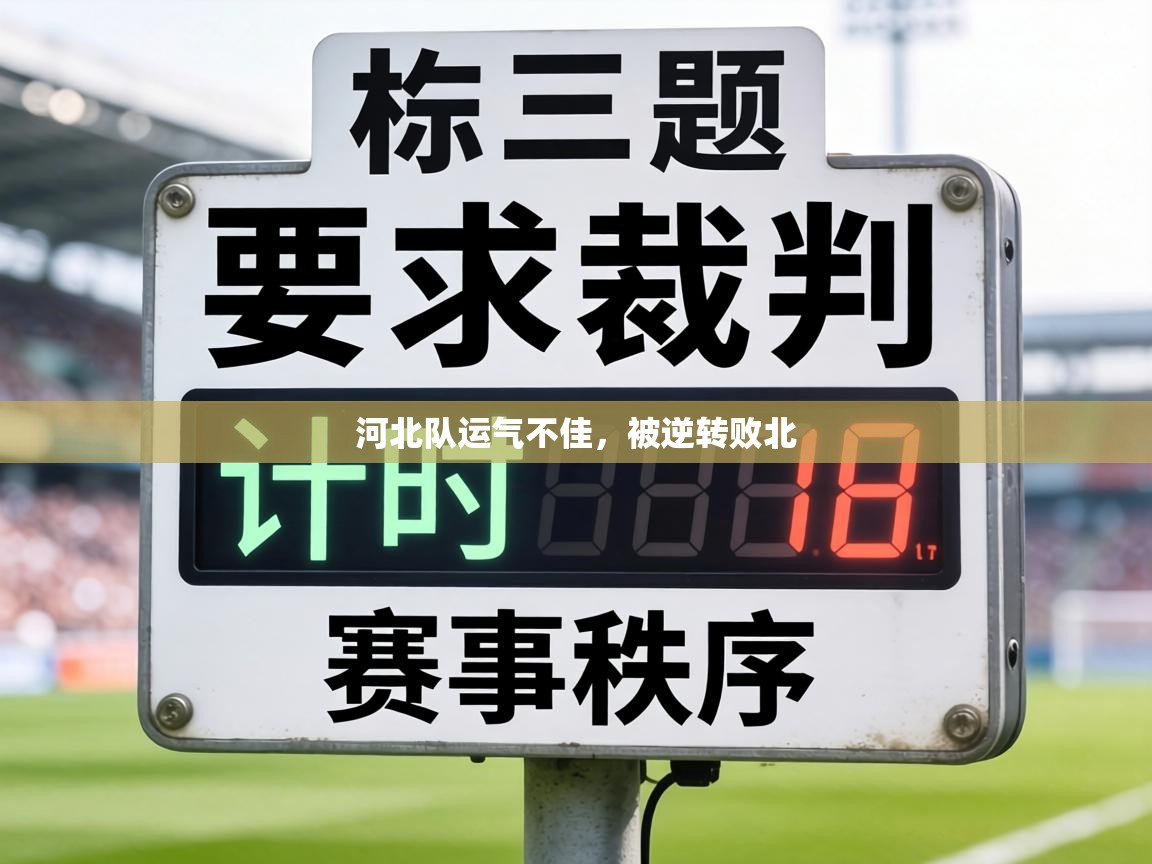 河北队运气不佳，被逆转败北  第1张